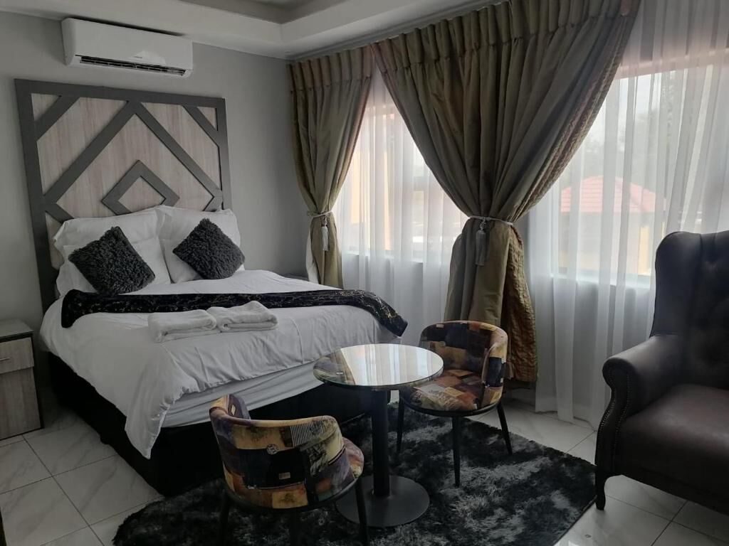 Guest room at National Lodge