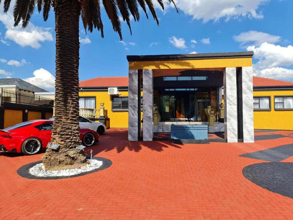National Lodge entrance in Benoni, South Africa